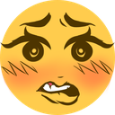 1784_lip_bite Discord Emoji - Lovers Cafe™ | Indian Discord Server • Nitro • Voice Chat • Active • India • Hangout • Gaming • SFW