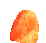 Pringles potato chips in a pixel art style.