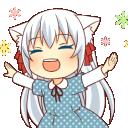 neko animated Discord emote - Emmys Universe
