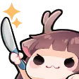 KnifeMidget custom emote from 𓆩❈𓆪 Sylvara Café 𓆩❈𓆪