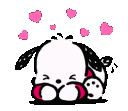 gpochaccoblush animated emote from ⁽¹⁸⁺⁾ miao ୨ৎ