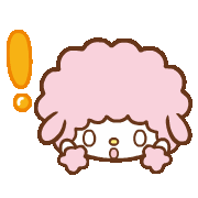 sweetpianoexclaim animated GIF emoji - bunette Ი⑅𐑼