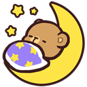 mocha_sleep Discord sticker from ᏋᒪITᙓ
