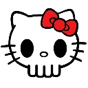 SkullKitty Discord sticker - 𓆉 𝘊ᥲrіᑲᑲᥱᥲᥒ 𝘊᥆᥎ᥱ