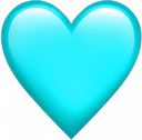 cyan_heart custom emote from ♡ Dhadkan || Chill・Social・Dating・Hindi・Fun・Active・VC