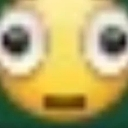 low_quality_stare_emoji Discord sticker from The AstroPenguin SMP