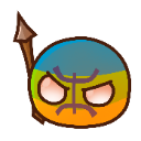 amazighcountryball custom emote from Amazigh.com ⵣ