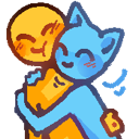 snugglez Discord sticker - trans chompers