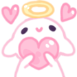 HeartBunAngell Discord Emoji - 𓆩❈𓆪 Sylvara Café 𓆩❈𓆪