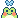 Frog head with a small blue butterfly on its head, smiling happily.