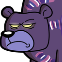 grizz Discord sticker | [adult squid] Never Dies