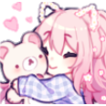 pink_cathug Discord Emoji | emoji fraise🌈