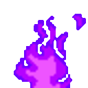 purple animated emote | Hell's . Paradise . OwO . PokéTwo