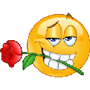 Rose custom emote from Just Cum