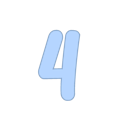 four Discord sticker - asya's server