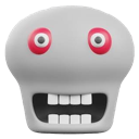 skull Discord sticker | The Content Cave🛖