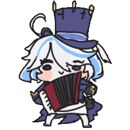 furina animated emote | #VTuberTH/ToBreakTheLoop