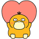 PsyduckLove Discord Emoji from CobbleTech