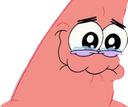 PatrickHappyCry Discord Emoji from Ink & Espresso
