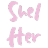 SHE_HER Discord sticker from ♡ Dhadkan || Chill・Social・Dating・Hindi・Fun・Active・VC