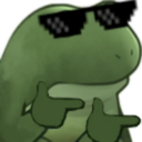 8287frogfingerguns Discord sticker - #GAMERZ
