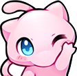 pokemon_waveMew Discord sticker from Funsmith Club (by GDS)