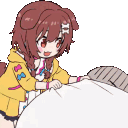 KRKoroneWakeup animated emote from HaniCraft Community