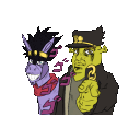shotaroanddnkeyplat animated emote - Anime Sekai