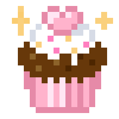 Cupcake animated GIF emoji | 𝗦ᛟ𝗡𝗢