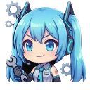 181510settinganime Discord sticker from DTN