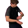 OrangeJusticeParty animated Discord emote - mrrp