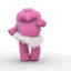Pocoyo characters Elly, Pato, and Octopus dancing together in a cheerful group.