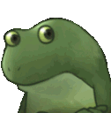KG_YesFrog animated GIF emoji | Hell's . Paradise . OwO . PokéTwo