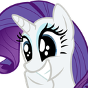 RarityBigGrin custom emote | Friendship Academy - MLP