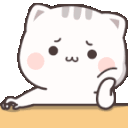 mochicat animated GIF emoji from Μ Λ Υ V Ι L L Ξ