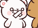 shut_up animated GIF emoji from Bangwing IN