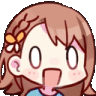 c5_minori_shook animated emote from Anime Sekai