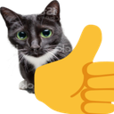 catthumbsup Discord Emoji from #VTuberTH/ToBreakTheLoop