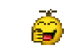 yellowlaugh animated GIF emoji from trans chompers