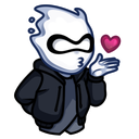 love custom emote from Optimum