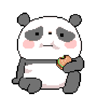 196_pandaburger animated GIF emoji | Rabbit Hole