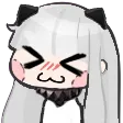 smugPoi Discord sticker - Angel Hoppous