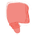 Thumbs_down_Worm Discord Emoji from The Sandbox