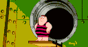 swimmingingold animated GIF emoji from SD | RapidGems
