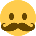 moustache custom emote from CarpetSMP