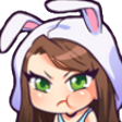 cnc_pissedoffbunny custom emote | CNC Club 18+