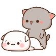 nyasHug4 animated GIF emoji | UMSTIEG