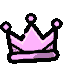 crown_lightpink animated Discord emote | דושי גאנג
