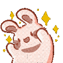 64974bunnyhappy animated Discord emote - 𝕄𝕚𝕤𝔽𝕚𝕥 ℂ𝕣𝕖𝕨