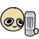 tiredgamerenergydrink Discord Emoji from The mycelium